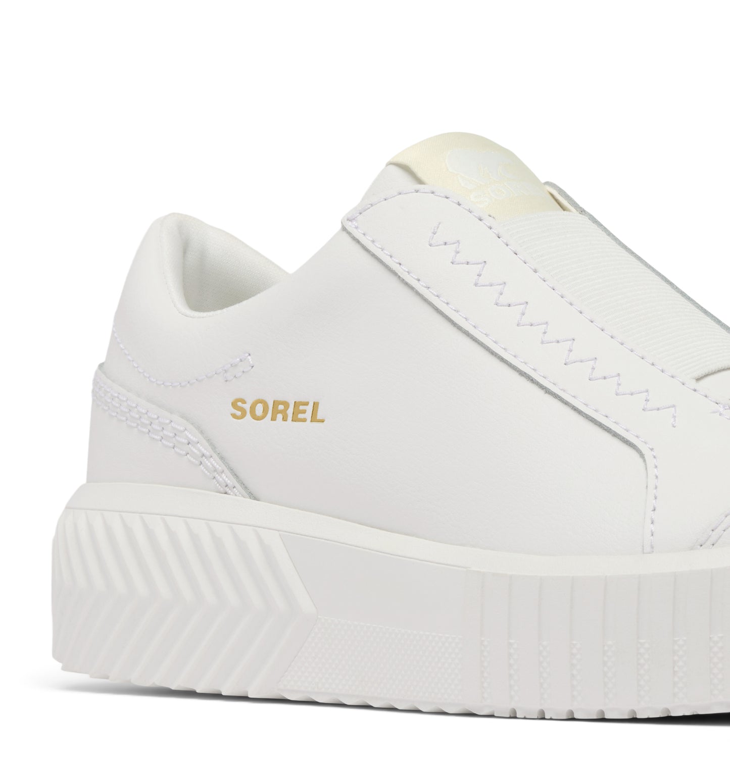 Sorel White Ona Ave Slip On Trainers