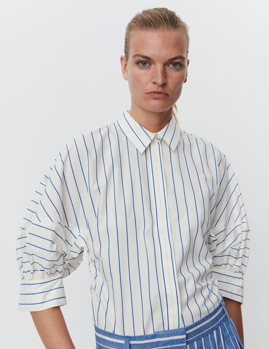 Day Birger Blue Taylor Stripe Shirt