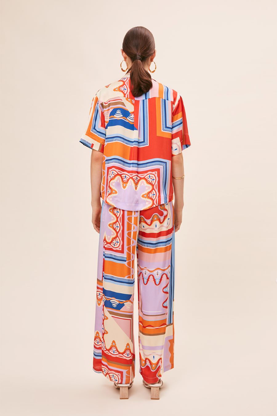Suncoo Multi Print Joel Trousers