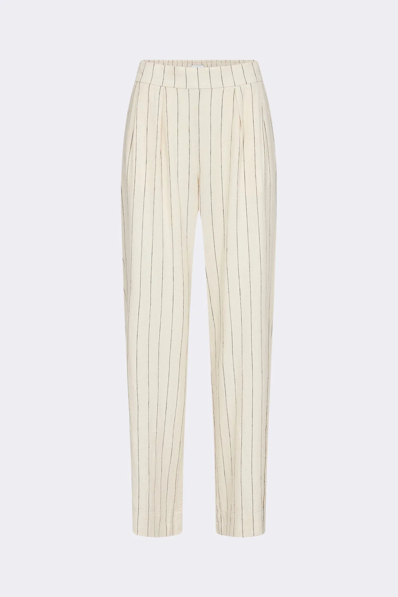 Levete Room Cream Guddi Pinstripe Trousers