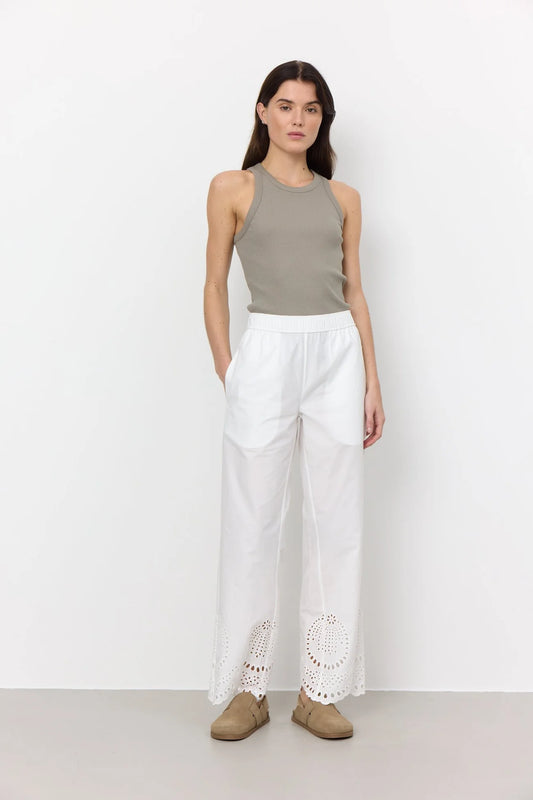 Levete Room White Grolet Trousers