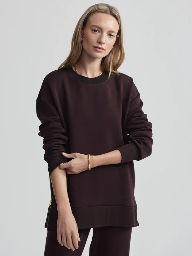 Varley Coffee Bean Gabriella Sweatshirt