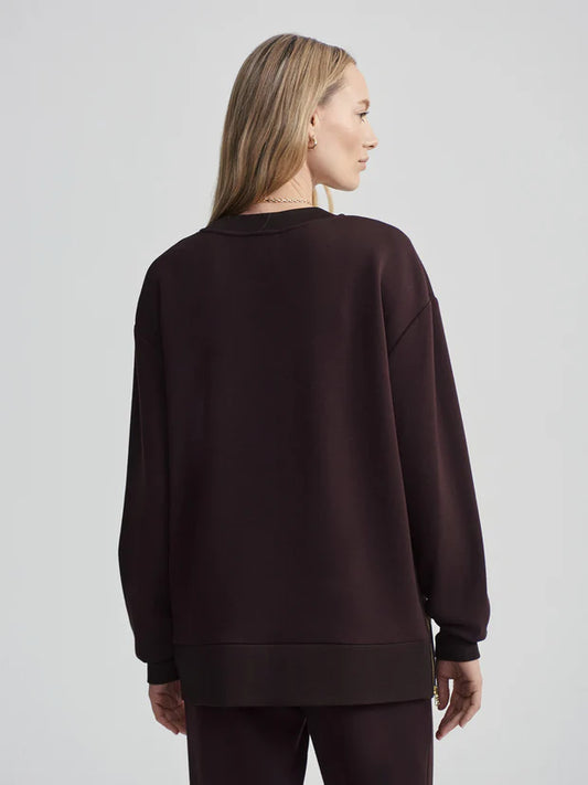 Varley Coffee Bean Gabriella Sweatshirt