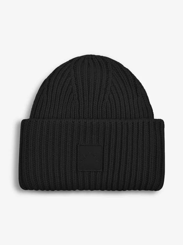 Varley Black Cresta Beanie