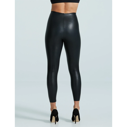 Commando Black 7/8 Faux Leather Leggings