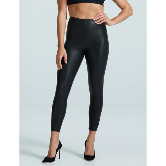 Commando Black 7/8 Faux Leather Leggings