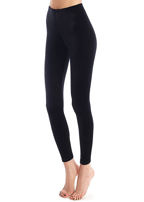 Commando Black Velvet Leggings