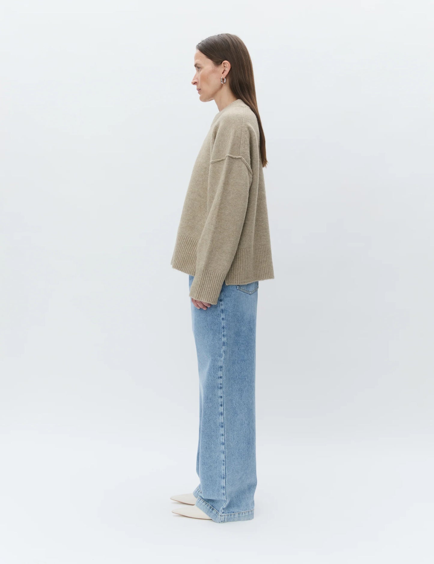 Day Birger Beige Melange Josie Knit
