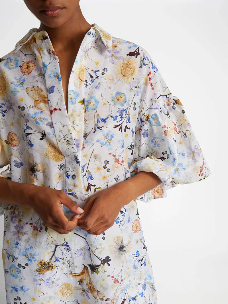 Munthe Cream Palmetto Dress