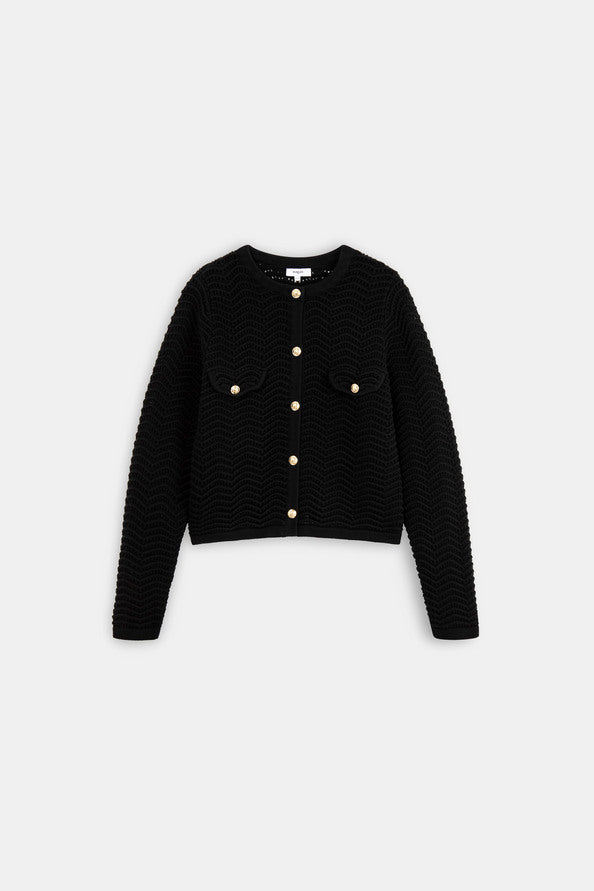 Suncoo Black Giany Cardigan