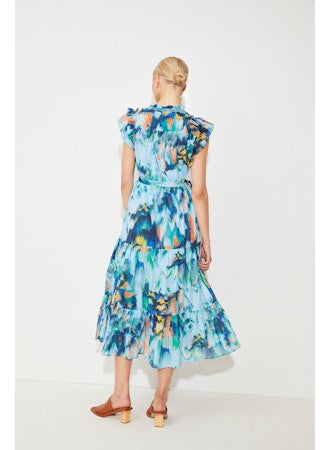 Suncoo Turquoise Calipso Dress