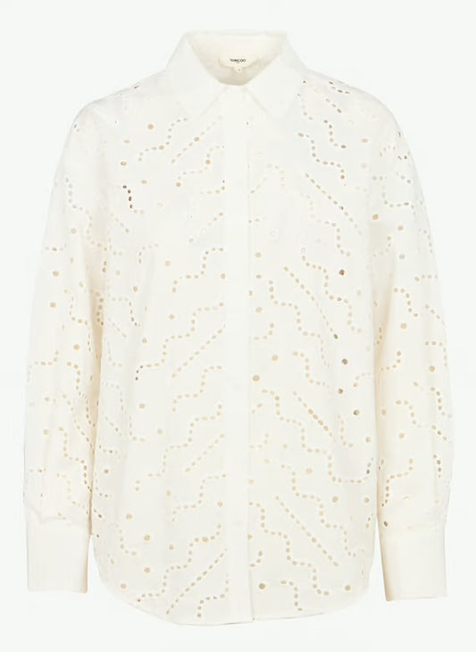 Suncoo White Lohan Blouse
