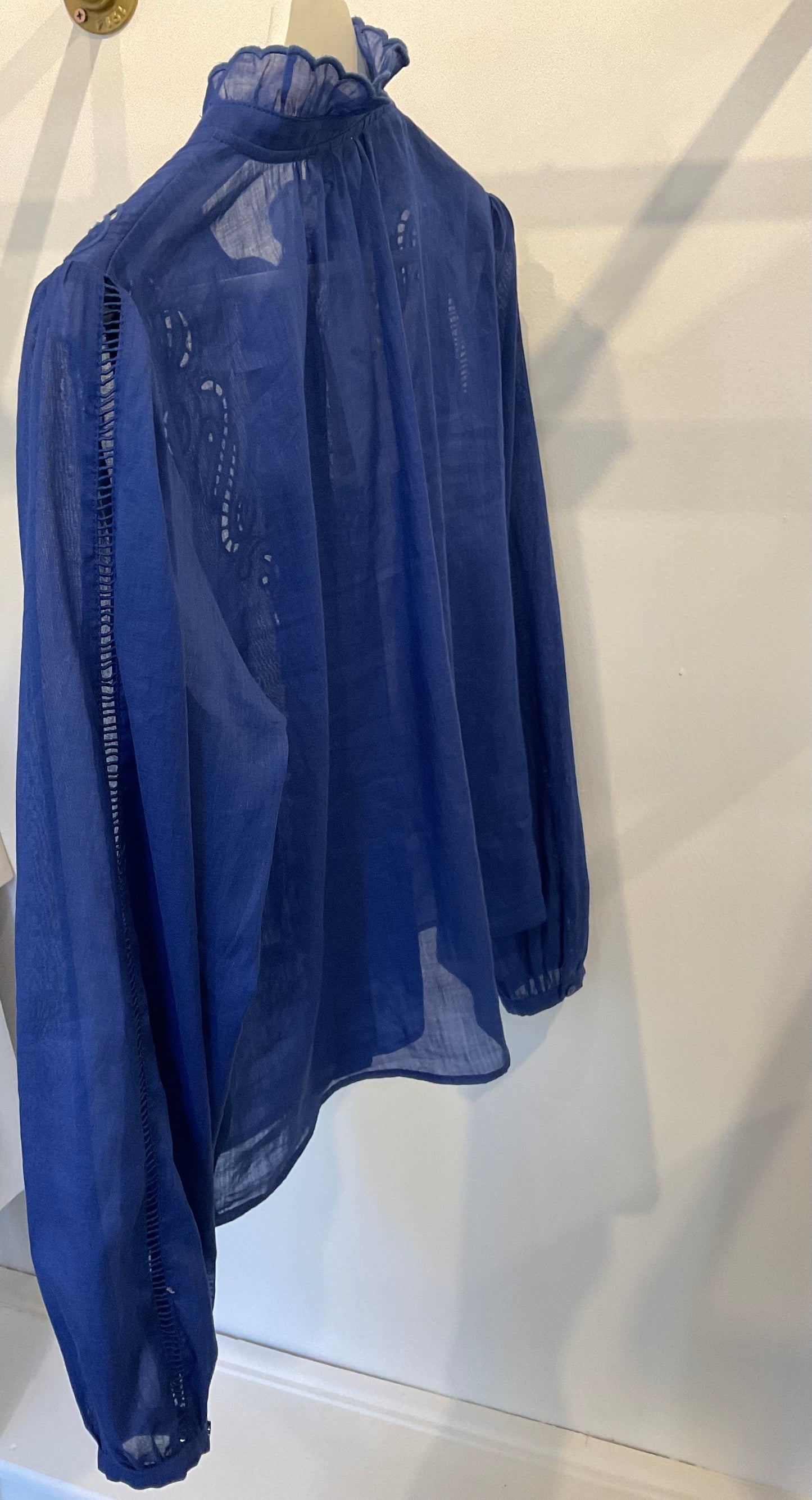 Suncoo Blue Leony Blouse