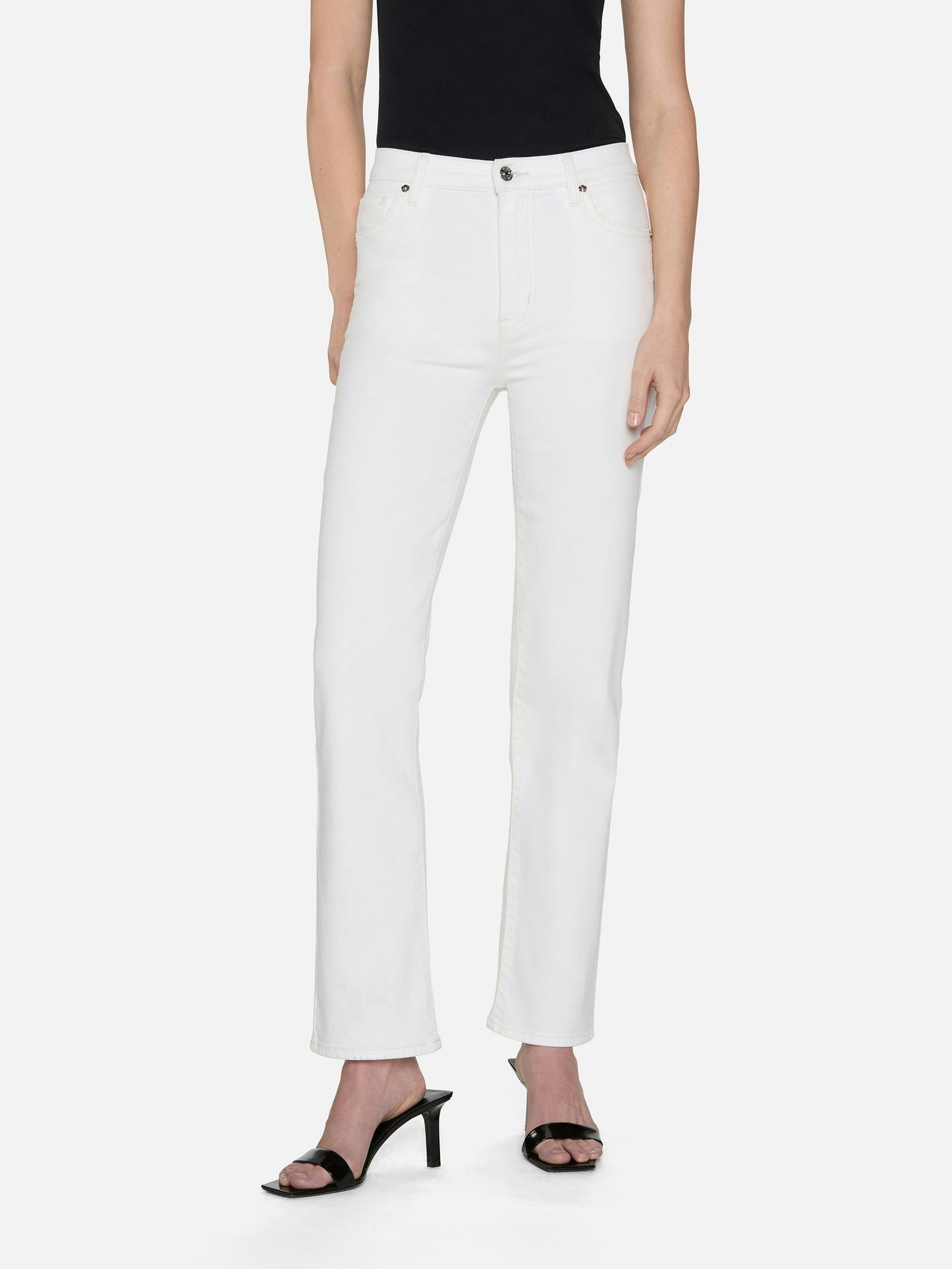 Frame Le Sleek Straight - White