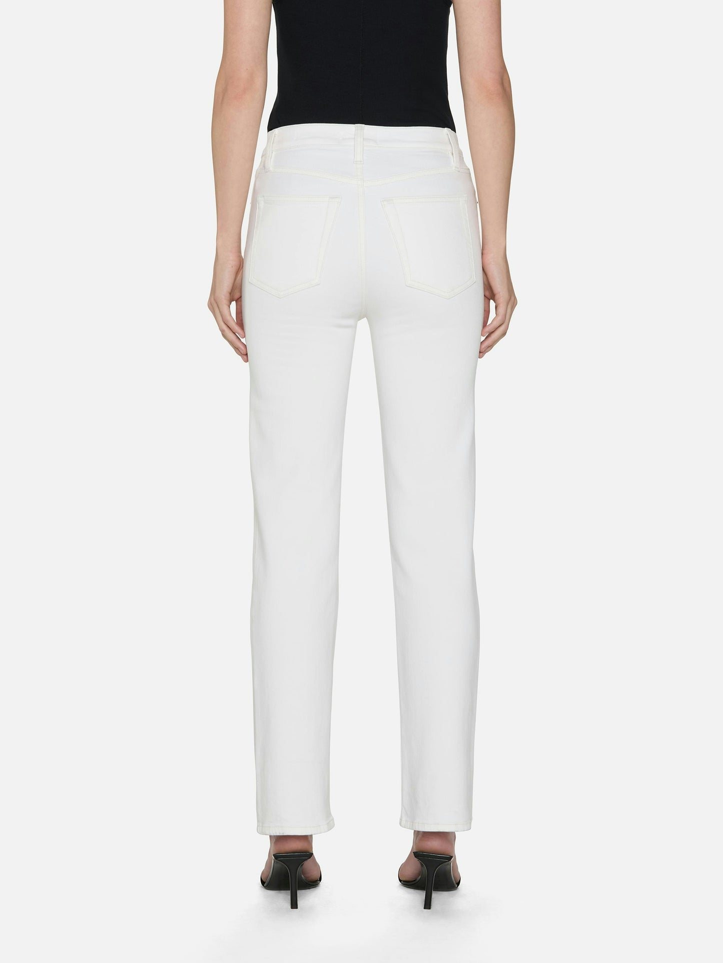 Frame Le Sleek Straight - White