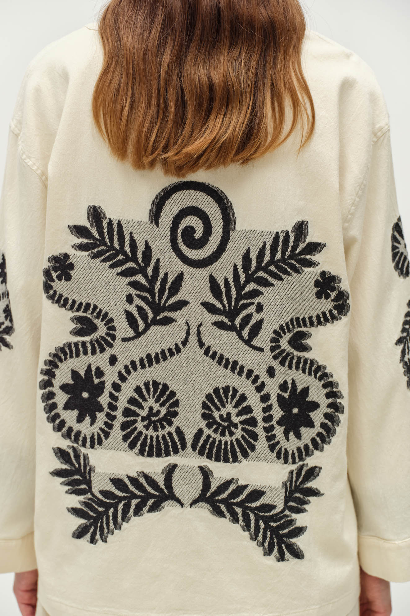 Devotion Twins Ecru Genvine Jacket