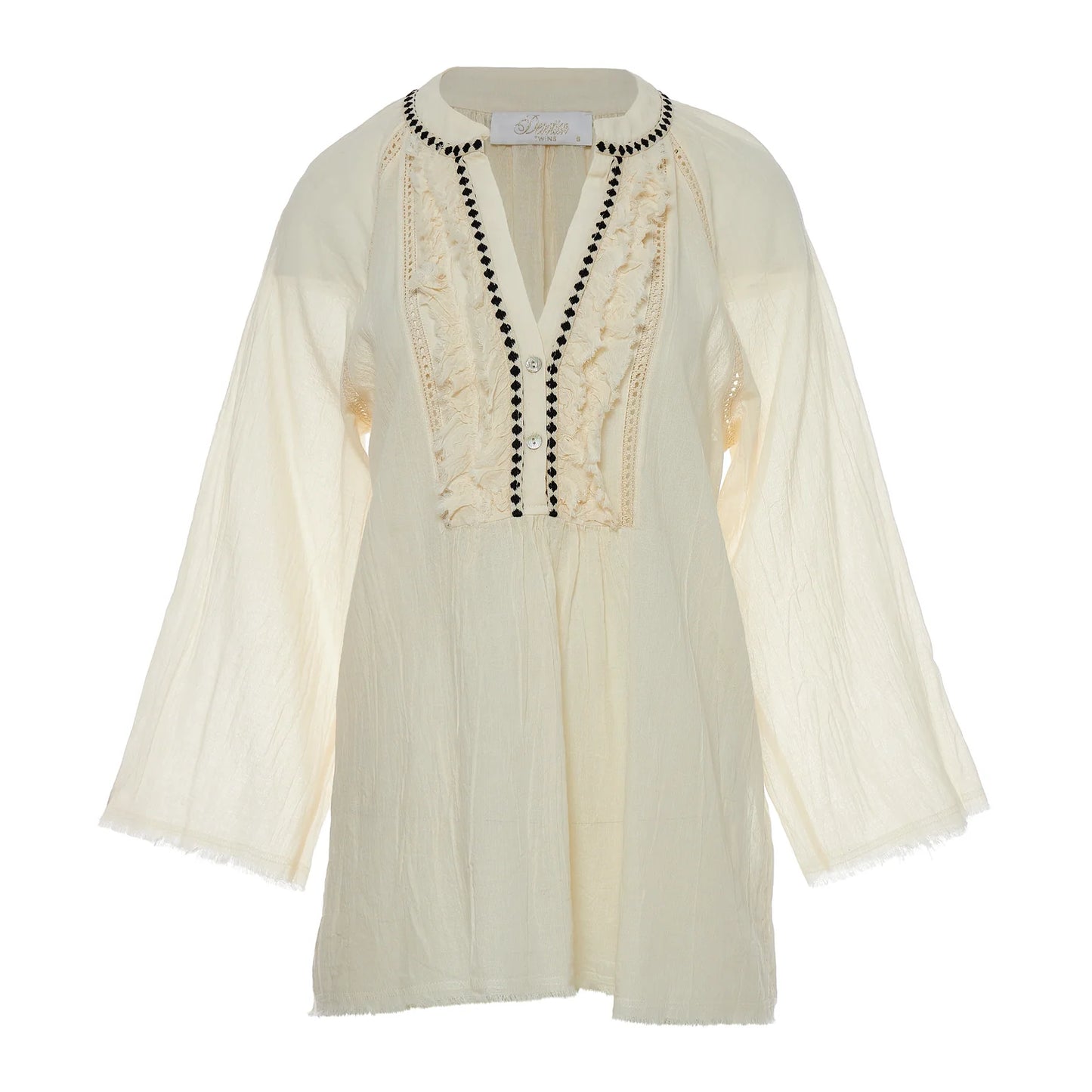 Devotion Twins Ecru Apology Blouse
