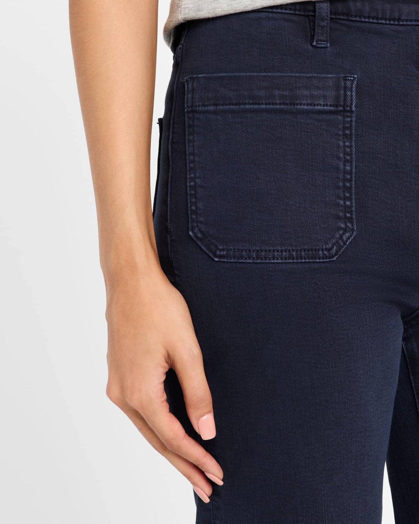 Frame Anchor Pant Raw Frey - Navy