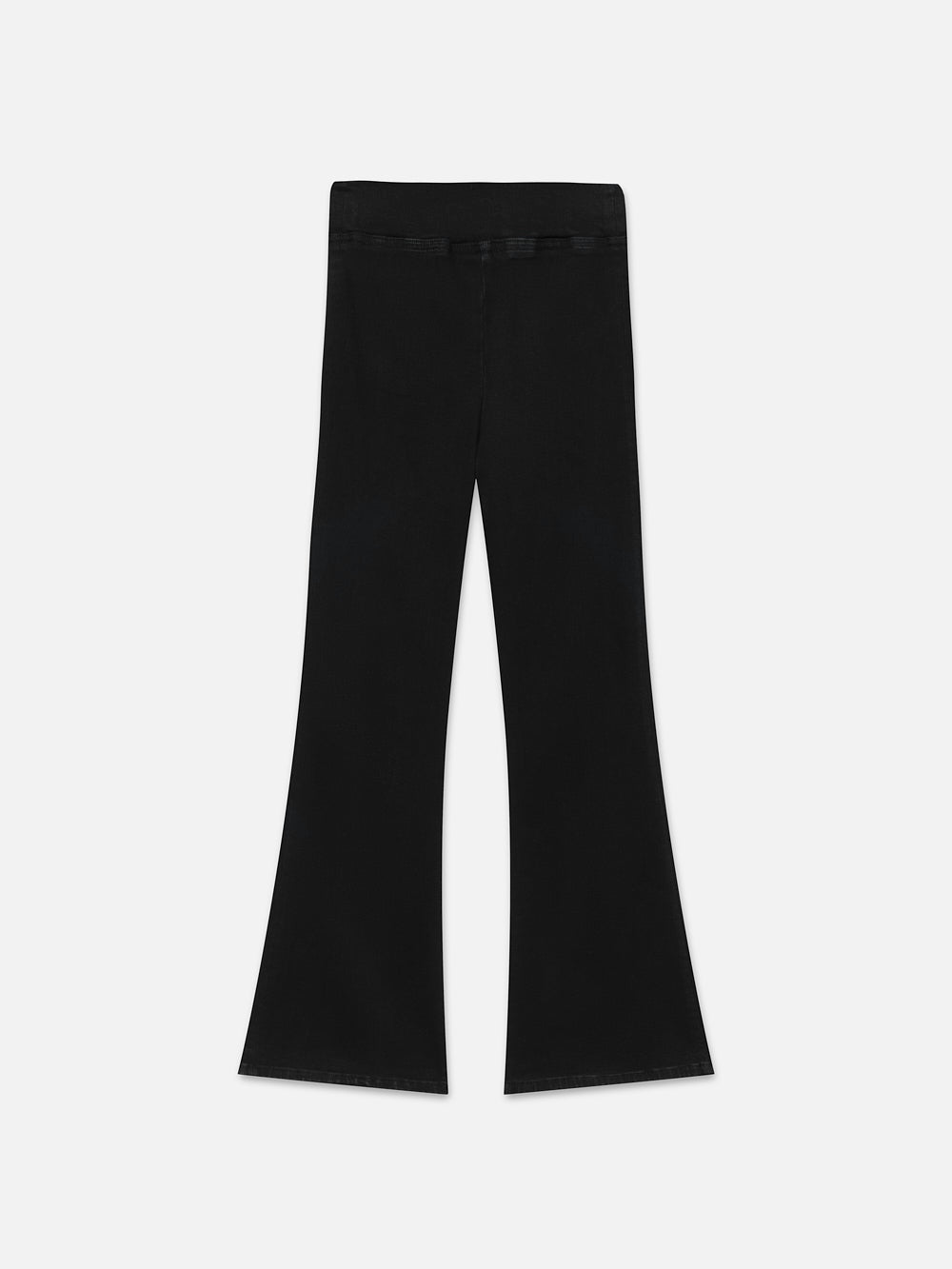 Frame Jetset Crop Mini Bootcut- Sheen Noir