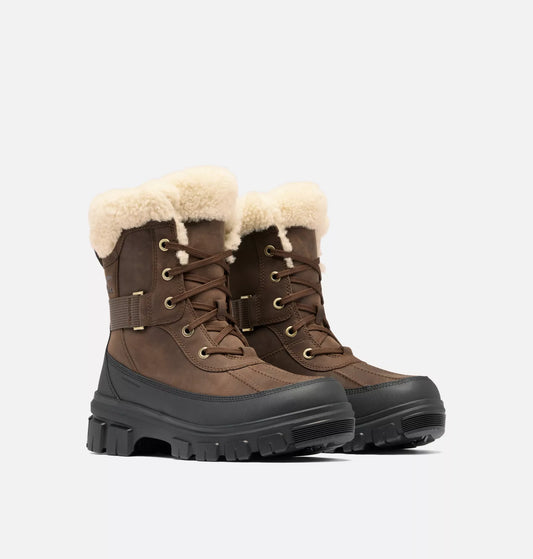 Sorel Tivoli V Parc Waterproof Boots- Tobacco
