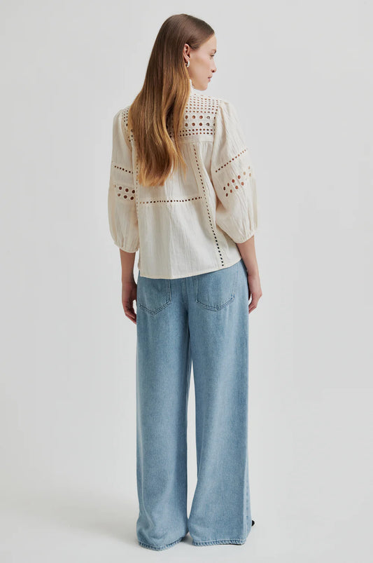 Second Female Ecru Brunie Blouse