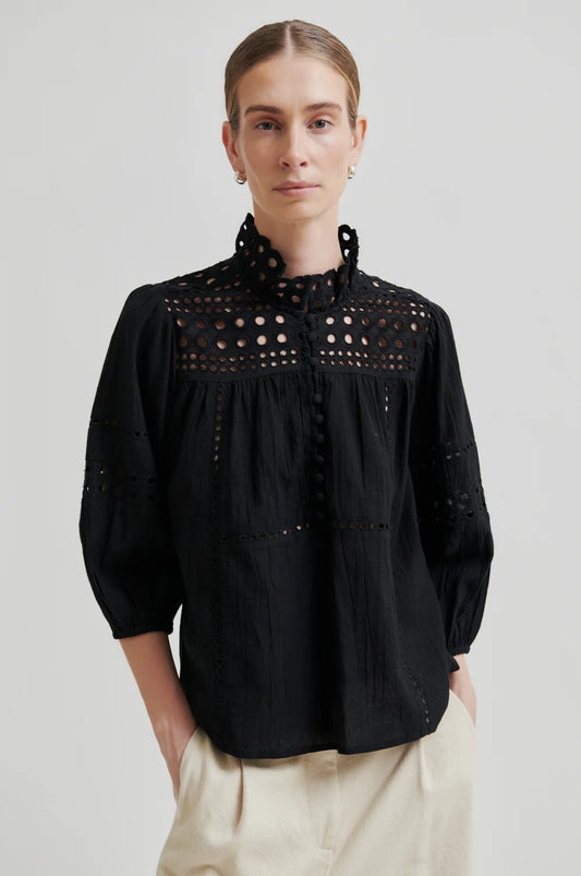 Second Female Black Brunie Blouse