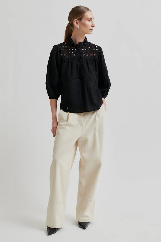 Second Female Black Brunie Blouse
