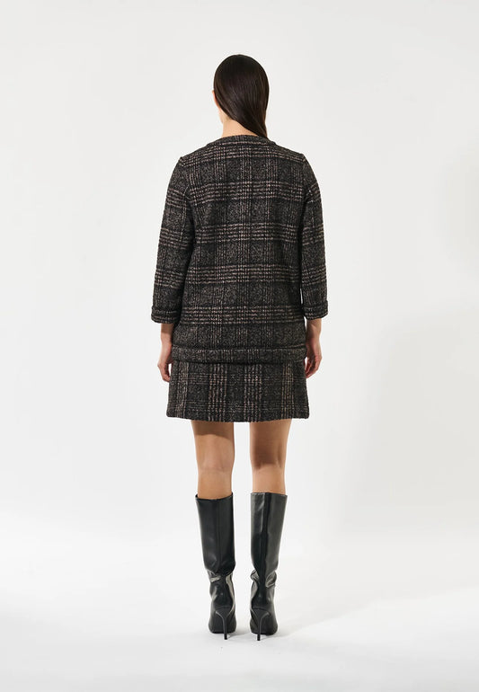 Dea Kudibal Black Check Aishadea Jacket