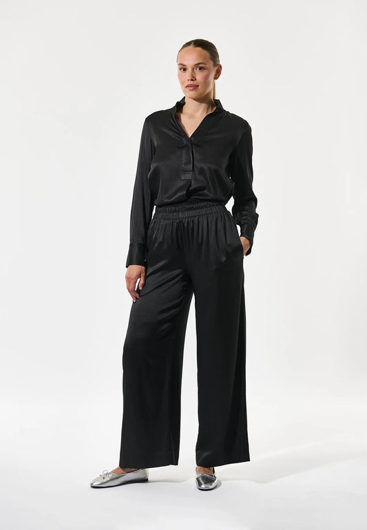 Dea Kudibal Black Margodea Silk Trousers