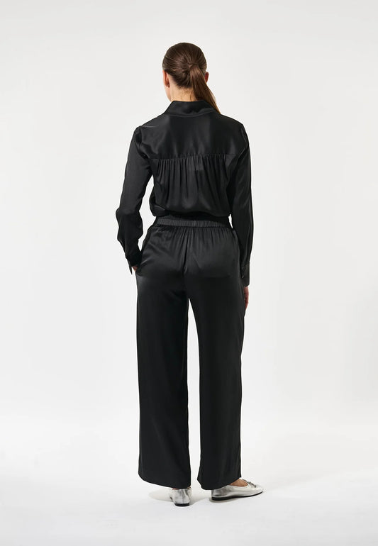 Dea Kudibal Black Margodea Silk Trousers