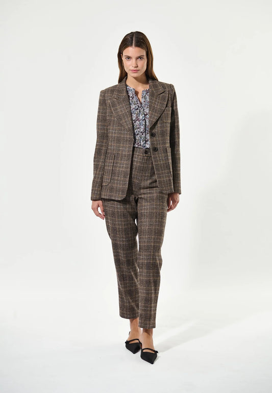 Dea Kudibal Eaton Check Lividea Blazer