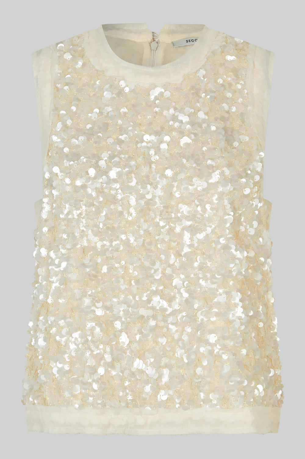 Second Female Tofu Shiny Top