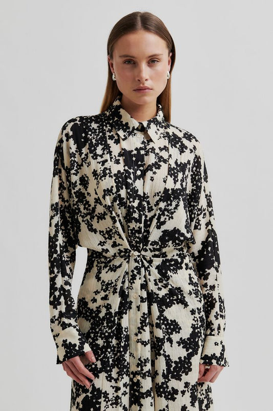 Second Female Black Print Fleuri Dress