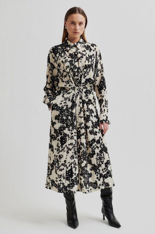 Second Female Black Print Fleuri Dress