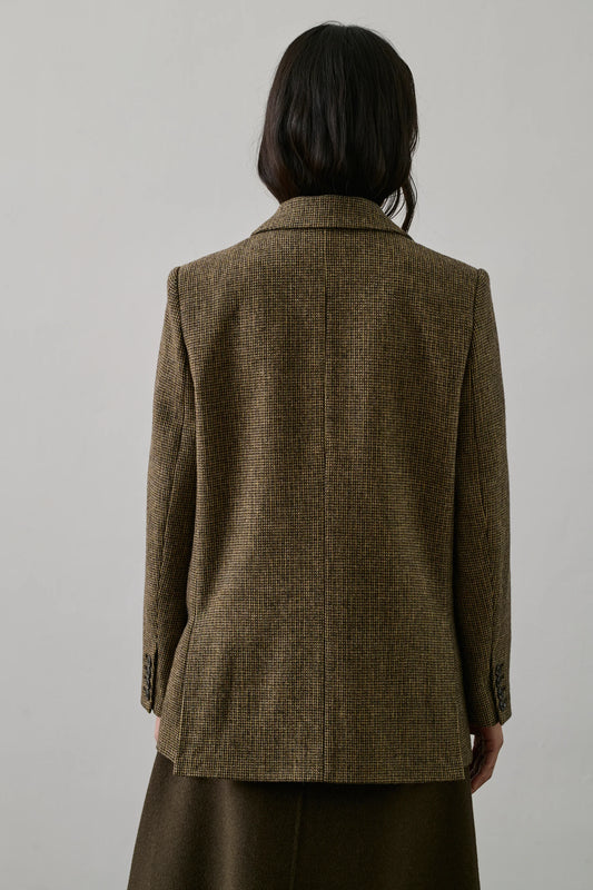 Soeur Brown Check Sevres Jacket