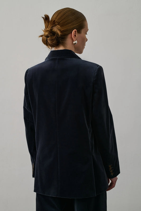 Soeur Anthracite Sevres Velvet Jacket
