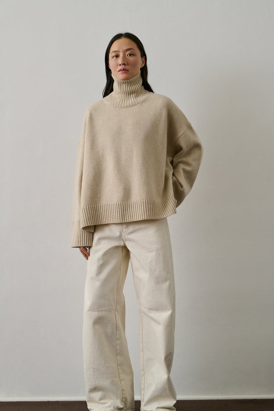Soeur Off White William Turtleneck Knit