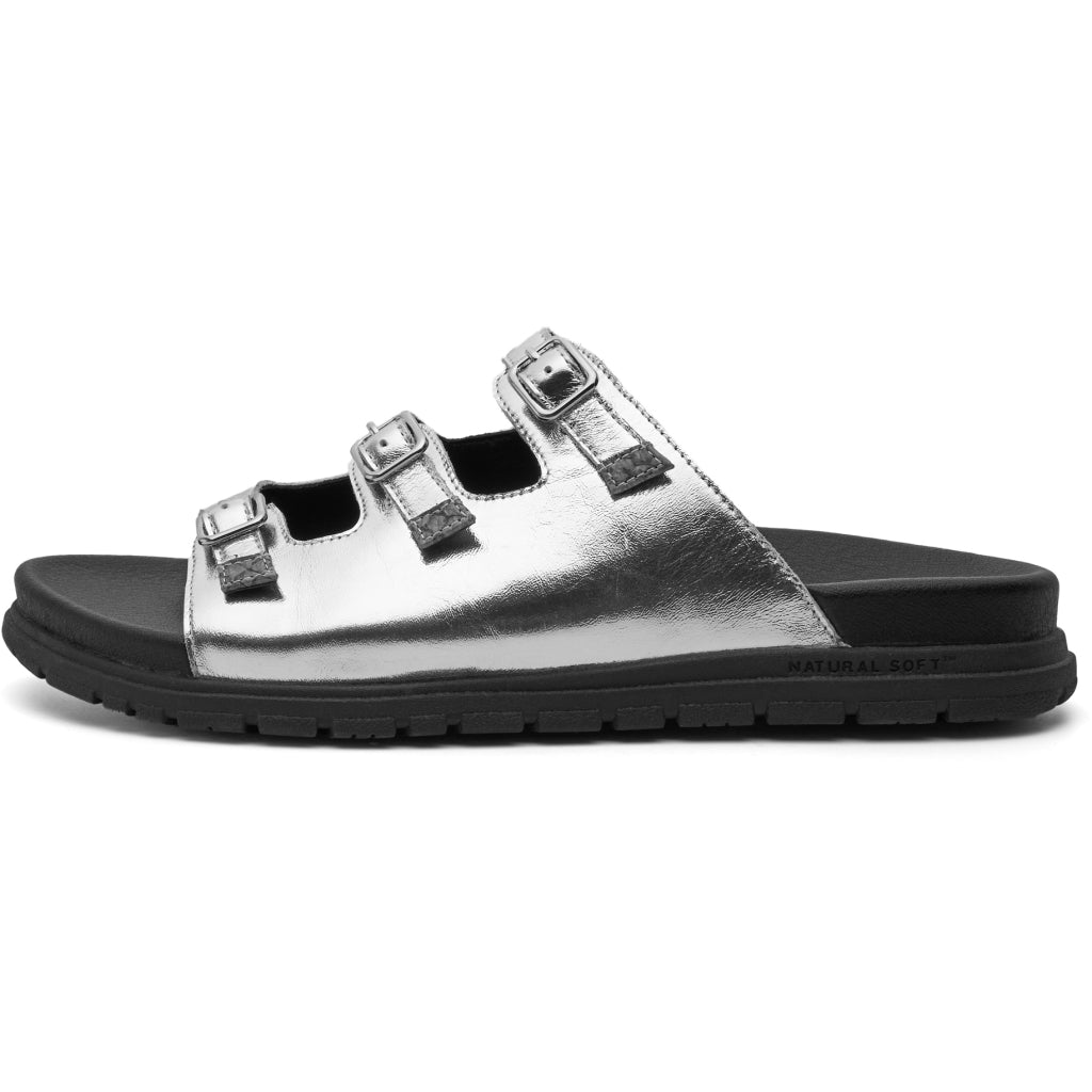 Shoe The Bear Silver Ellen Sandals