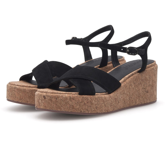 Shoe The Bear Black Emily Sandals