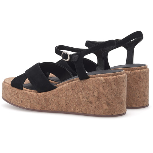 Shoe The Bear Black Emily Sandals