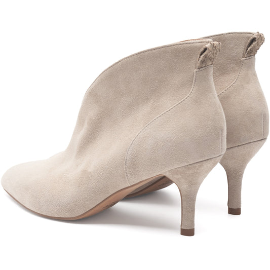 Shoe The Bear Silver Mink Valentine Suede Boots