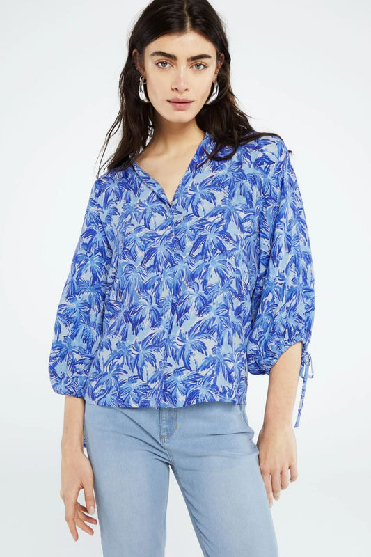 Fabienne Chapot Pool Blue Cooper Blouse