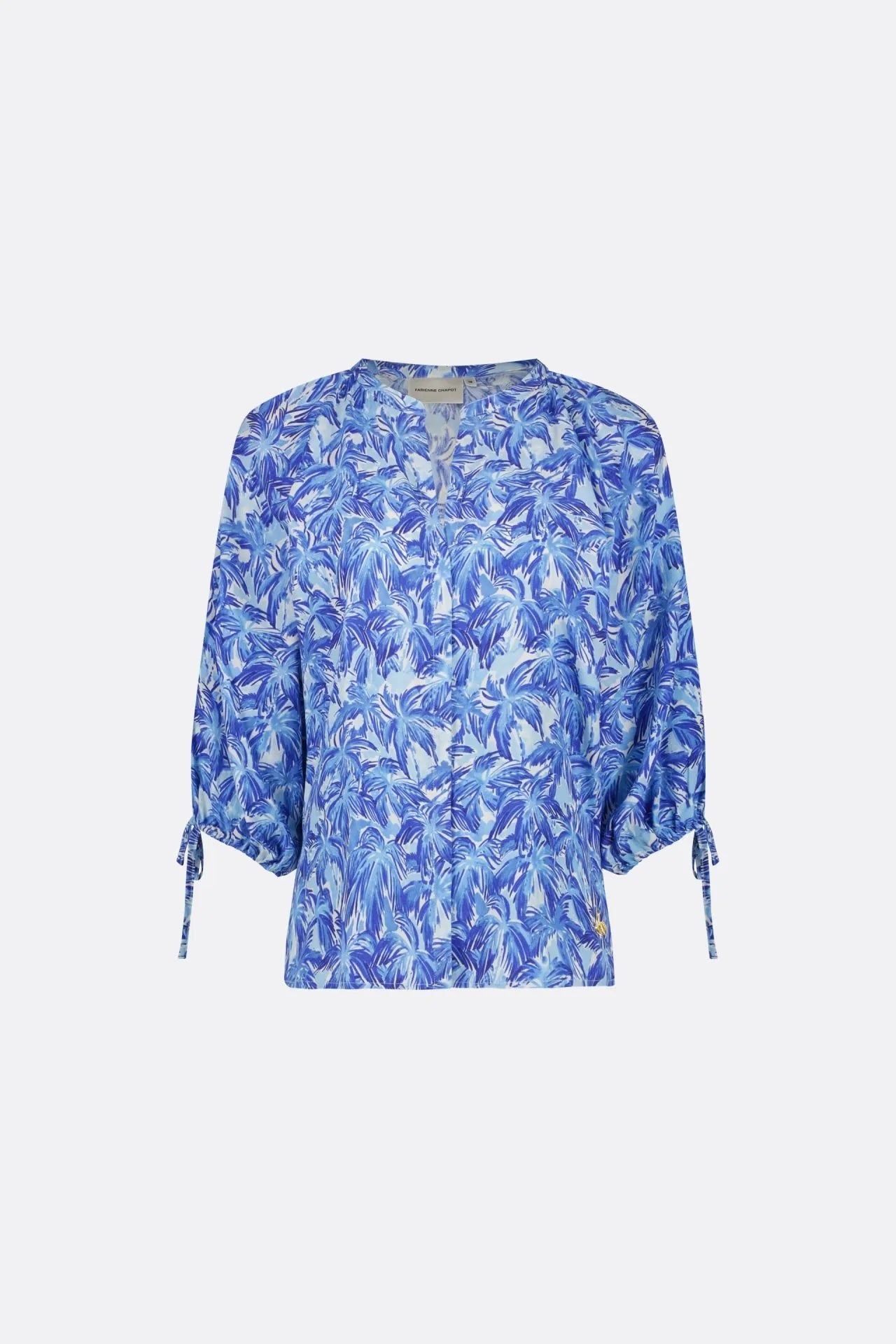 Fabienne Chapot Pool Blue Cooper Blouse