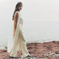 Levete Room Cream Guddi Pinstripe Long Jacket/Dress