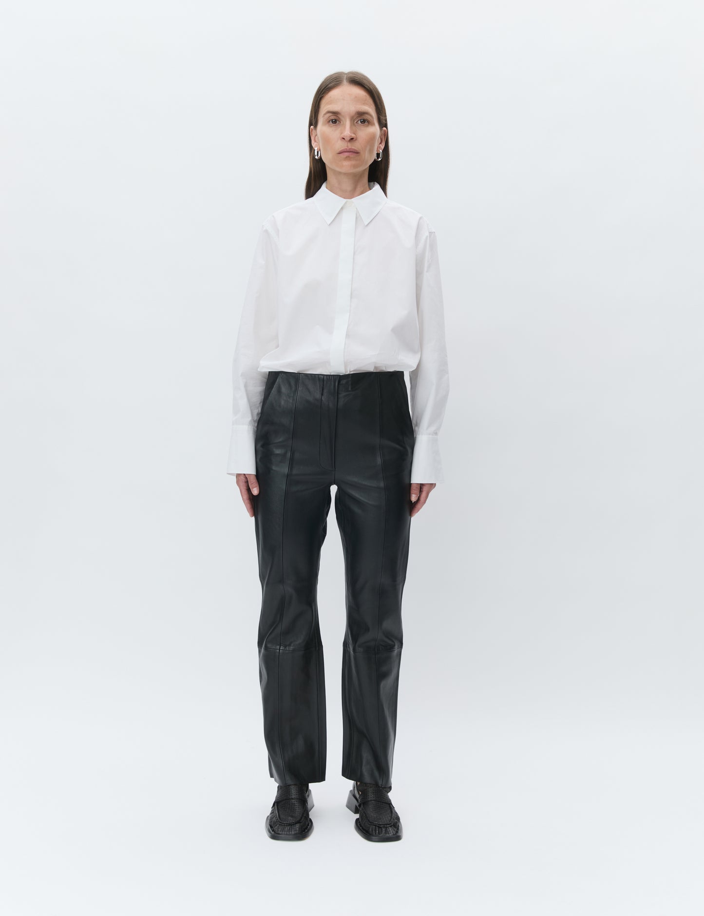 Day Birger Black Shiv Leather Trousers