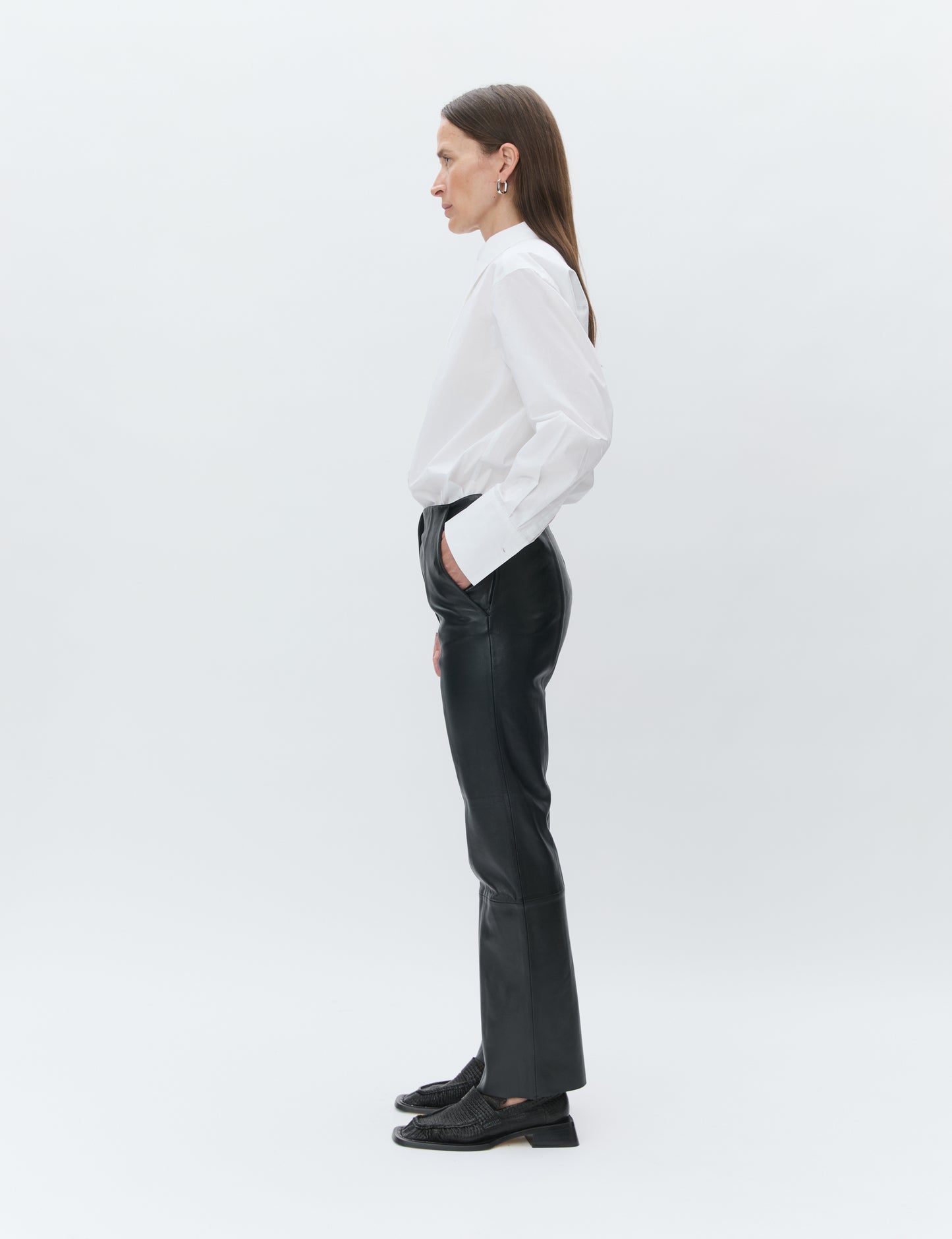 Day Birger Black Shiv Leather Trousers