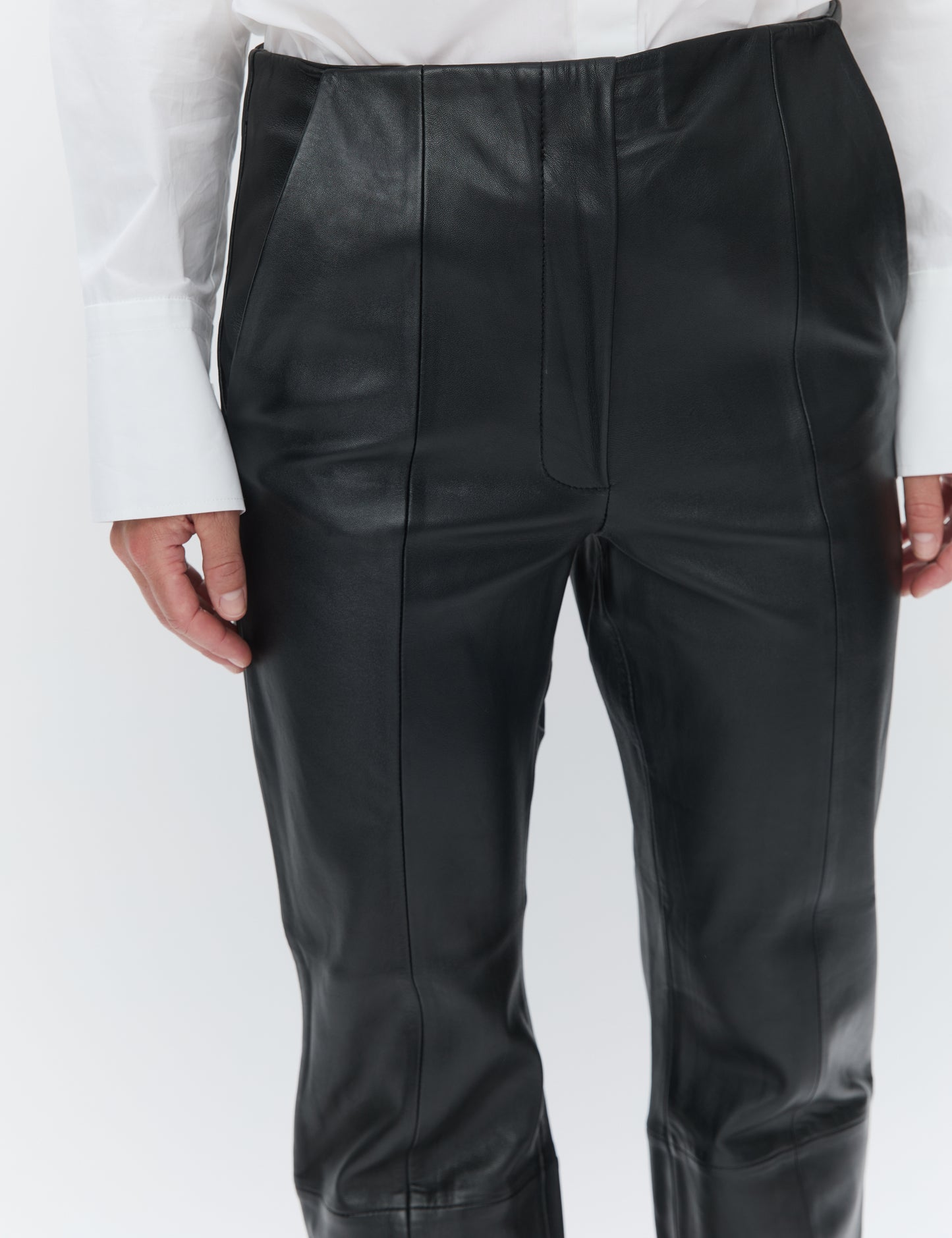 Day Birger Black Shiv Leather Trousers