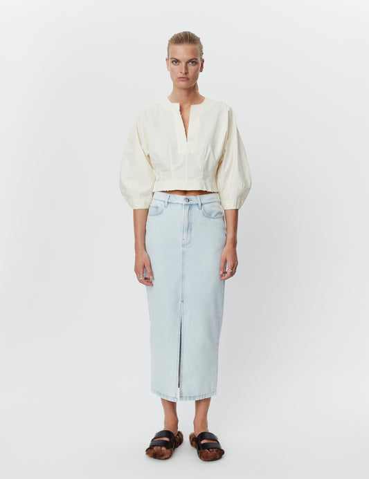 Day Birger Soft Bleach Niki Denim Skirt