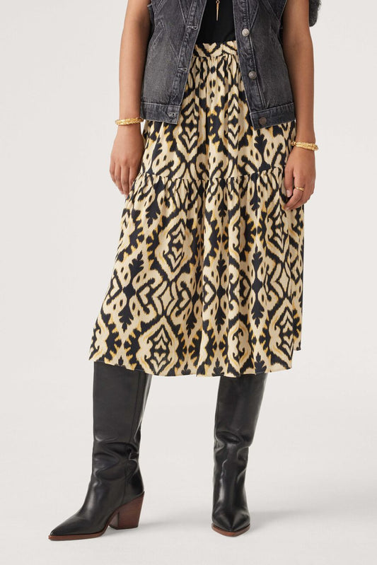 Ba&sh Jaune Licoli Skirt