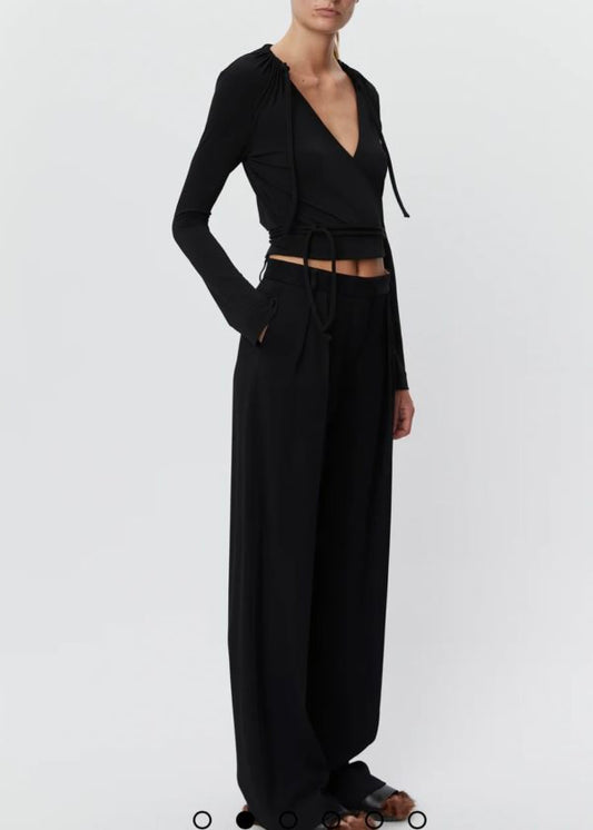 Day Birger Black Enzo Twill Trousers